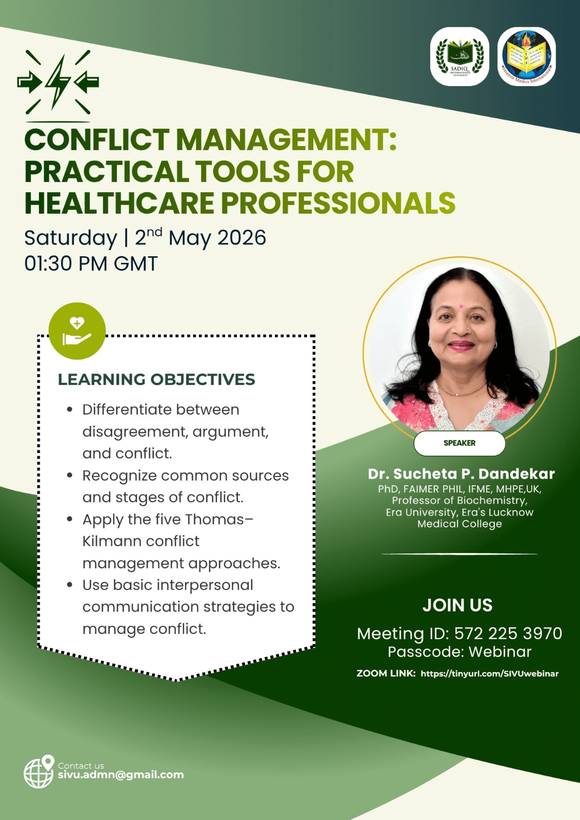 Conflict Management Practical Tools for Healthcare Professionals