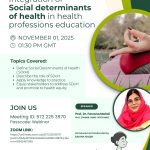 Integration-of-Social-determinants-of-health-in-health-professions-education-Flyer