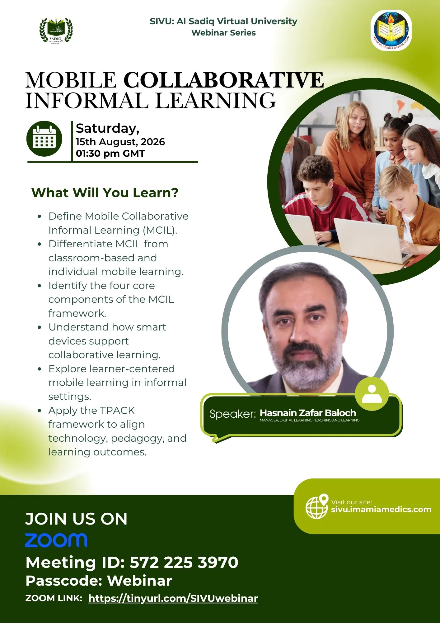 Mobile Collaborative Informal Learning Flyer