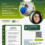 When Competence Is Not Enough Trust, Power and Entrustment in Medical Education Flyer QR Code